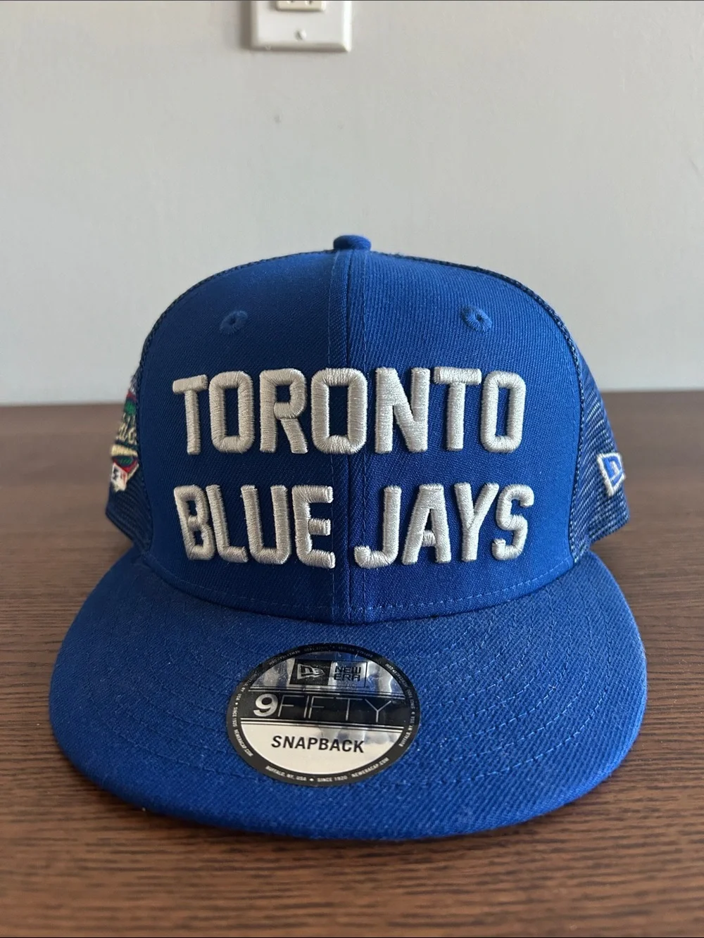 New Era Toronto Blue Jays Royal Blue and White Snapback